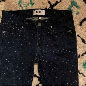 Paige Verdugo Ankle Dot Jeans | 24